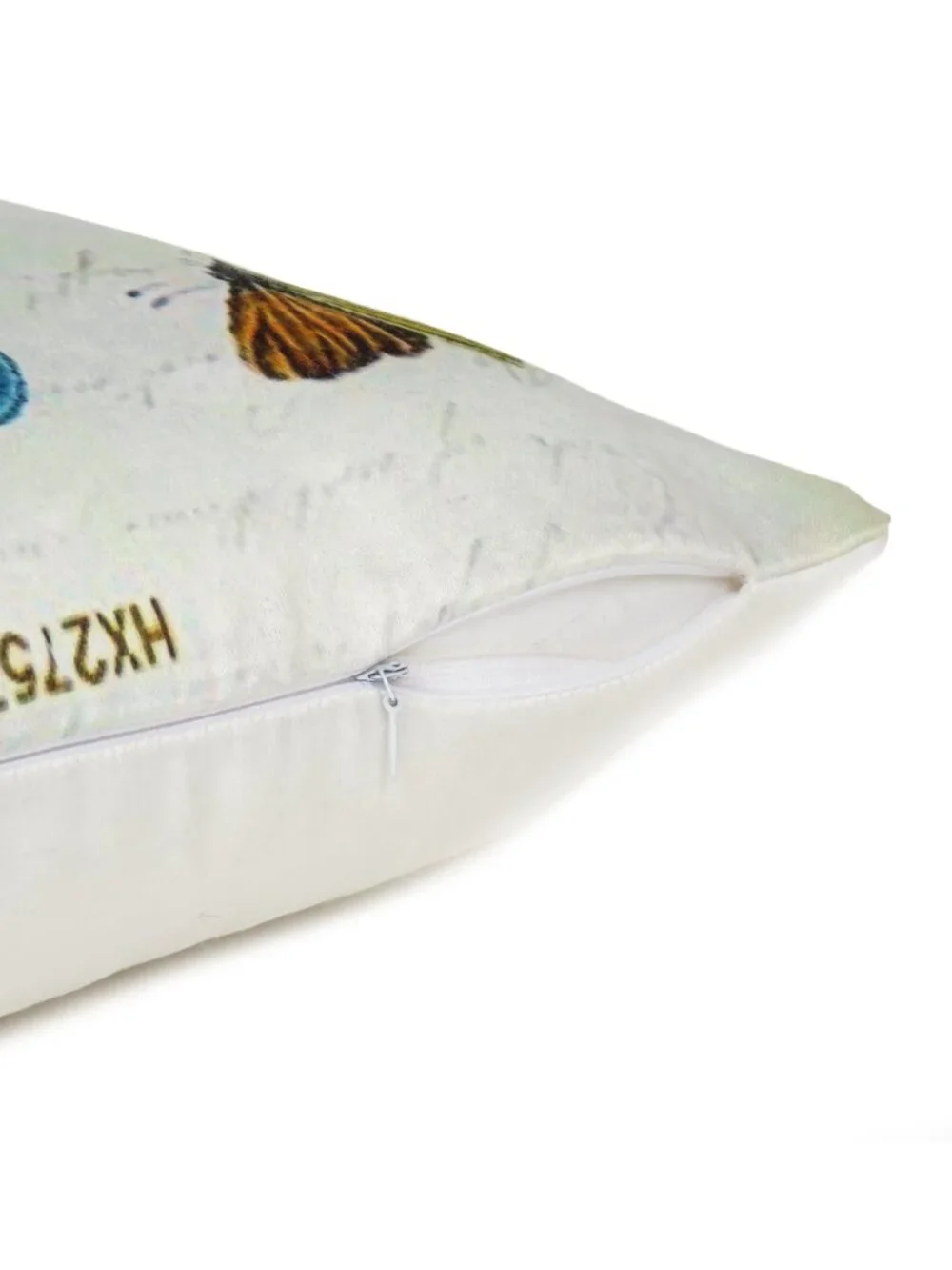 Oussum Floral & Leaf Printed Cotton White Pillow Case Set of 2 Decorative case